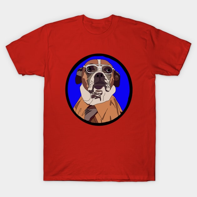 Dog Dwight T-Shirt by pinxtizzle